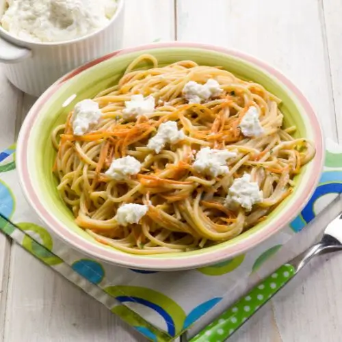 Carrot & Courgette spaghetti